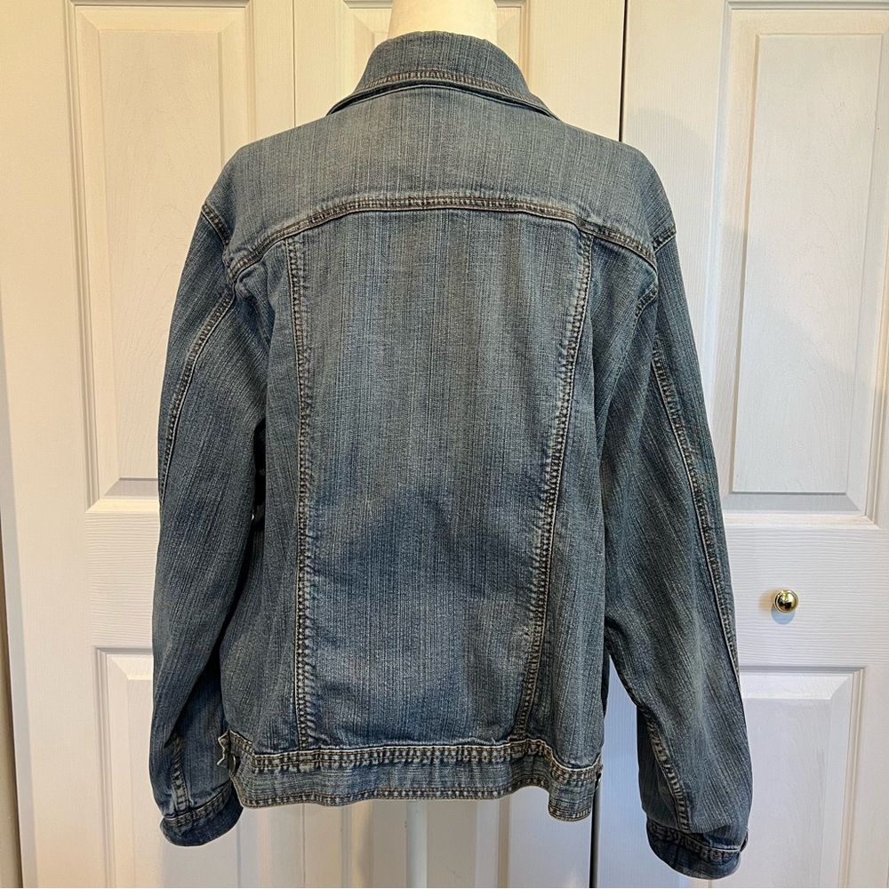🍋 Venezia Blue Denim Jean Jacket - Picture 4 of 5